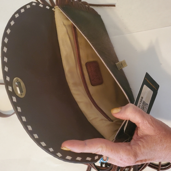 American Darling Adbgi150B Hide On clutch crossbod - Picture 5 of 10